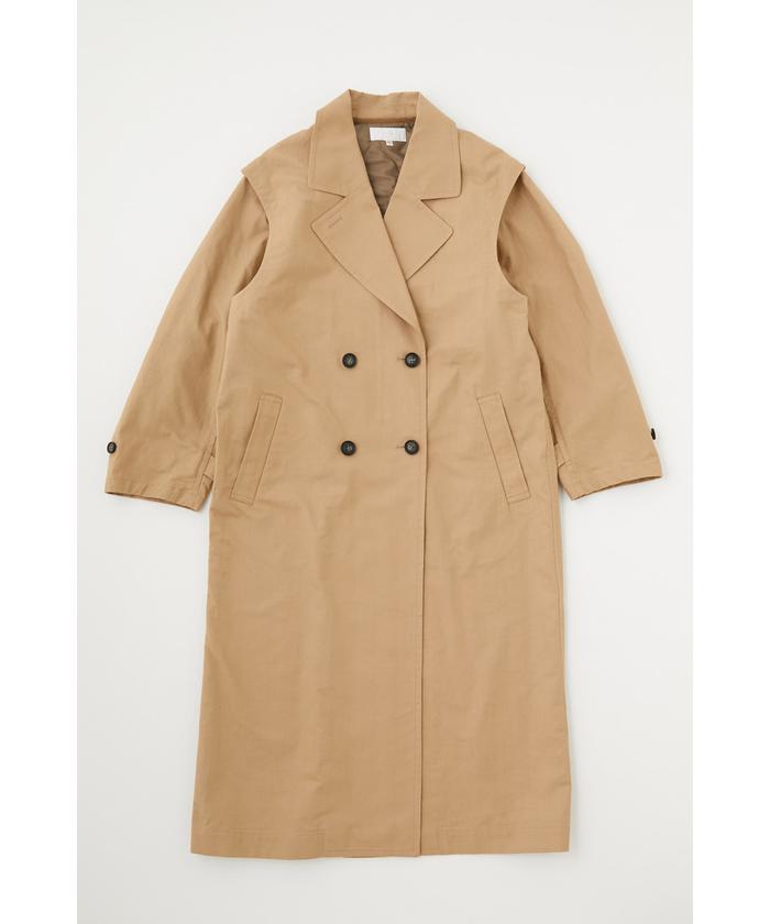 最終値下げ!!MOUSSY 4WAYギミックレイヤードトレンチコート セール】4WAY ギミック レイヤード トレンチ(505148671