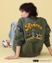 AVIREX/《WB/AVIREX》LOONEY TUNES COLLECTION　LIGHT MA－1 JACKET/505148748