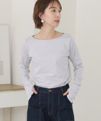 PourVous/プールヴー PourVous ボートネック指空きTシャツ/505149499