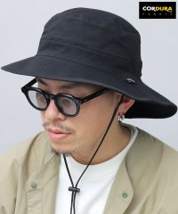 Besiquenti/ストレッチ コーデュラツイル 楕円型 アドベンチャーハット アウトドアハット サファリハット 日本製生地 CORDURAナイロン 帽子 メンズ シンプル/505151725