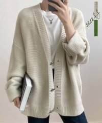 ARGO TOKYO/Spring Color Vneck Rib Knit Cardigan 25108 スプリングカラーVネックリブニットカーデイガン　ニットカーデイガン　ニット/505152379