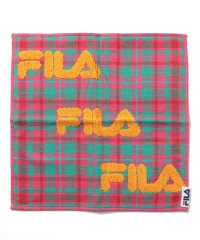 FILA towel/チェック柄 タオルハンカチ/505130125
