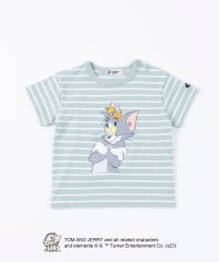 KP BOY/KPBOY(ケーピーボーイ)【TOM＆JERRY/トムとジェリー】天竺ボーダー半袖Ｔシャツ(90)/505154038