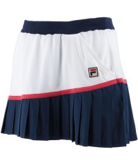 FILA（ZETT Ladies）/【テニス】アシンメトリ― 裾プリーツ スコート スポーツウェア レディース/505153169