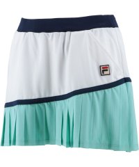 FILA（ZETT Ladies）/【テニス】アシンメトリ― 裾プリーツ スコート スポーツウェア レディース/505153169