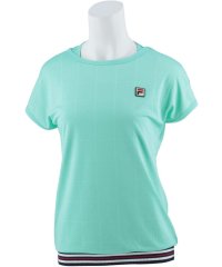 FILA（ZETT Ladies）/【テニス】シースルージャガード レイヤードTシャツ スポーツウェア レディース/505153173