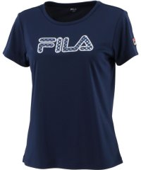 FILA（ZETT Ladies）/【テニス】小紋水玉柄刺繍 Tシャツ スポーツウェア レディース/505153188