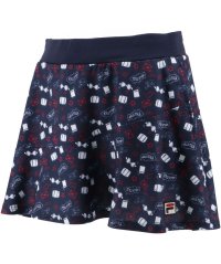 FILA（ZETT Ladies）/【テニス】切替プリーツスコート トラベルプリント スポーツウェア レディース/505153191