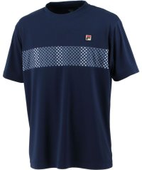 FILA（ZETT Mens）/【テニス】切替Tシャツ 小紋水玉柄 スポーツウェア メンズ/505153242