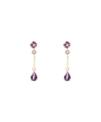 Samantha Tiara/≪2月誕生石≫ アメシスト ピアス/505155871