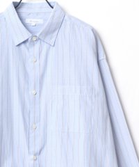 LAZAR/【Lazar】オーバーサイズ ブロード ストライプ レギュラーカラー L/Sシャツ 長袖シャツ メンズ/505062171