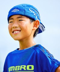 umbro/ジュニアクーリングフットボールプラクティスキャップ｜クーリング・UVカットUPF15｜キッズデザイン賞受賞/505141334