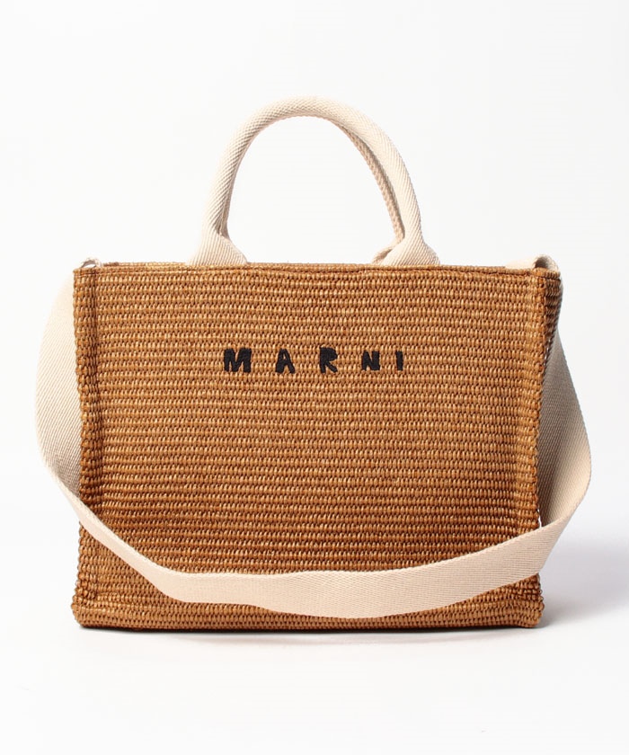 MARNI】マルニ トートバッグ かごバッグ SHMP0077U0P3860 SMALL BASKET