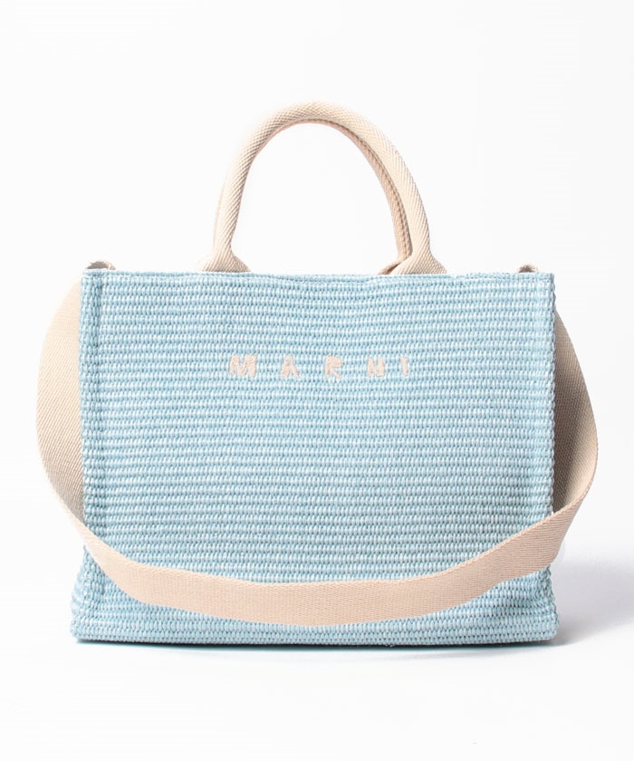 MARNI】マルニ トートバッグ かごバッグ SHMP0077U0P3860 SMALL BASKET