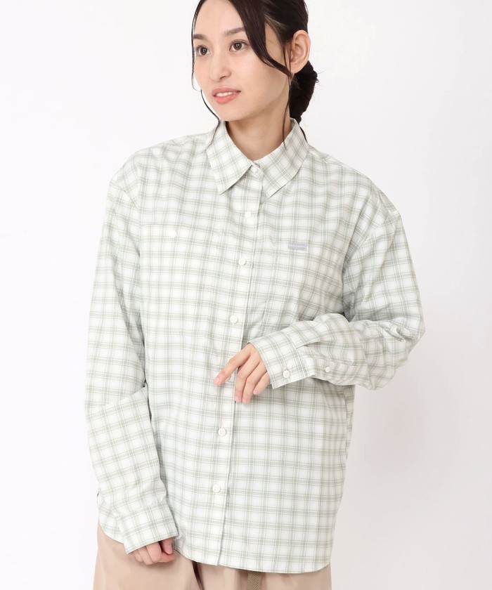 【コロンビア】Columbia/ ウィメンズシルバーリッジユーティリティパターンロングスリーブシャツ /コロンビア ウィメンズシルバーリッジユーティリティパターンロングスリーブ