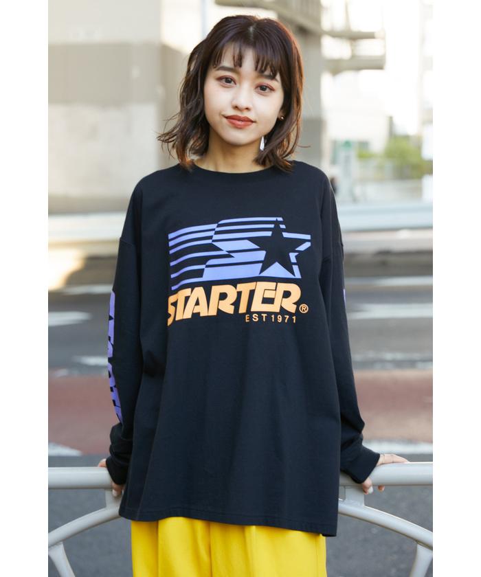 セール】STARTER ロゴ L/S Tシャツ(505160030) | ロデオクラウンズ