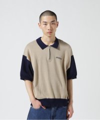 AVIREX/《直営店限定》HALF ZIP POLO SHIRT / ハーフジップ ポロシャツ/505160135