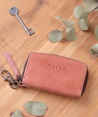 nafka/キーケース レディース 女性用 ブランド nafka ナフカ スマートキー 鍵入れ 本革 牛革 モストロレザー 日本製 /505161196