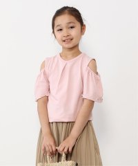 ikka kids/USAコットン メロー肩開きTシャツ（120〜160cm）/505025735