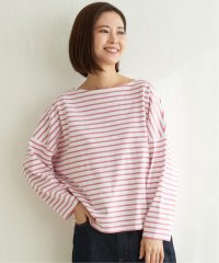 LBC/ボーダーＢＯＸシルエットロンＴ/505068744