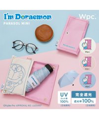 Wpc．/【Wpc.公式】日傘 ドラえもん 遮光どこでもドア ミニ 50cm 完全遮光 UVカット100％ 遮熱 晴雨兼用 レディース 折り畳み傘/505130256