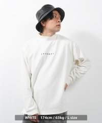 1111clothing/ロンT メンズ カットソー レディース 長袖 モックネック ハイネック タートルネック ワンポイント 刺繍 ロゴ オーバーサイズ 大きいサイズ 韓国ファッション/505163084