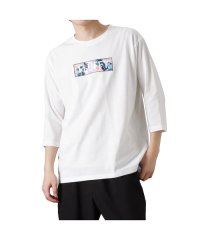 MAC HOUSE(men)/T－GRAPHICS ティーグラフィックス 7分袖転写プリントTシャツ F52000DM/505163168