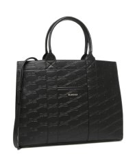 BALENCIAGA/バレンシアガ トートバッグ ショルダーバッグ ハードウェアBBモノグラム Mサイズ ブラック レディース BALENCIAGA 714177 210HJ 100/505162588