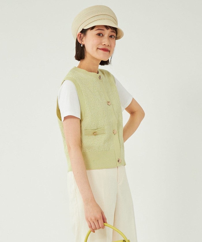 セール 50%OFF】リンクス ツイード ベスト -ウォッシャブル