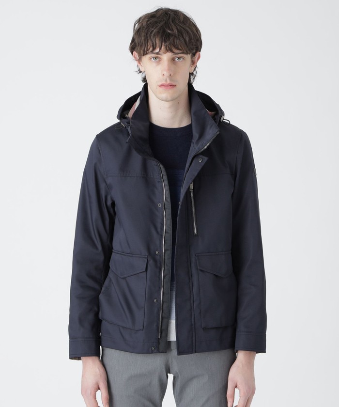 BLACK LABEL CRESTBRIDGE ネイビー マウンテンパーカー