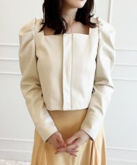 eimy istoire/エイミーイストワール eimy istoire フェイクレザースクエアネックライダース/505165389