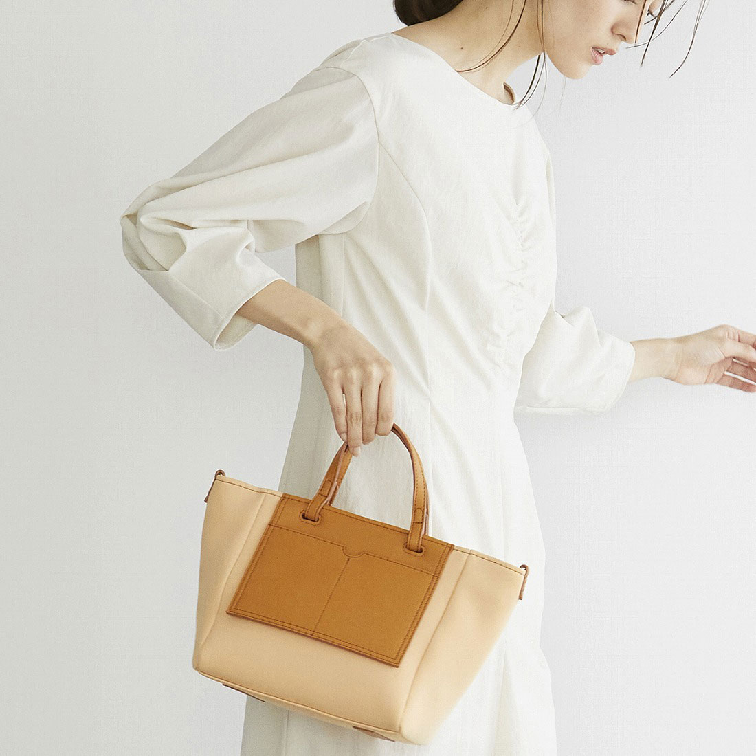 セール 50%OFF】トプカピ TOPKAPI ネオプレン × スムースレザー