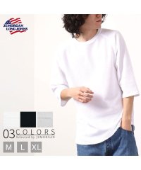 JEMORGAN/ジェーイーモーガン JEMORGAN ワッフルラグラン7分袖Tシャツ ラウンドタイプ/505158848