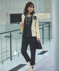 RUIRUE BOUTIQUE/ルイルエブティック RUIRUE BOUTIQUE ストレッチツイードケープジャケット3ピーススーツ/505167672