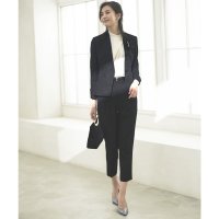 RUIRUE BOUTIQUE/ルイルエブティック RUIRUE BOUTIQUE ノーカラーベーシック3ピーススーツ/505167673