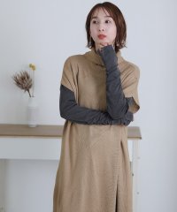 PourVous/プールヴー PourVous ハイネックロングベスト/505167999