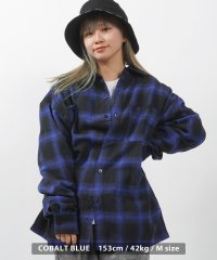 1111clothing/チェックシャツ メンズ シャツ レディース 長袖シャツ カジュアルシャツ ロングシャツ 柄シャツ ネルシャツ オンブレ 長袖 オーバーサイズ 大きいサイズ 韓国/505168339