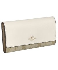 COACH/コーチ C5966 長財布 SLIM TRIFOLD WALLET スリム シグネチャー レディース/505168390