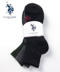 US POLO ASSN/Q. 底 P 柄 USPA 刺繍/505165509