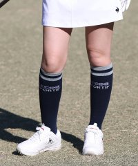 le coq sportif GOLF /【池田エライザ着用】ロゴ入りハイソックス/505132072