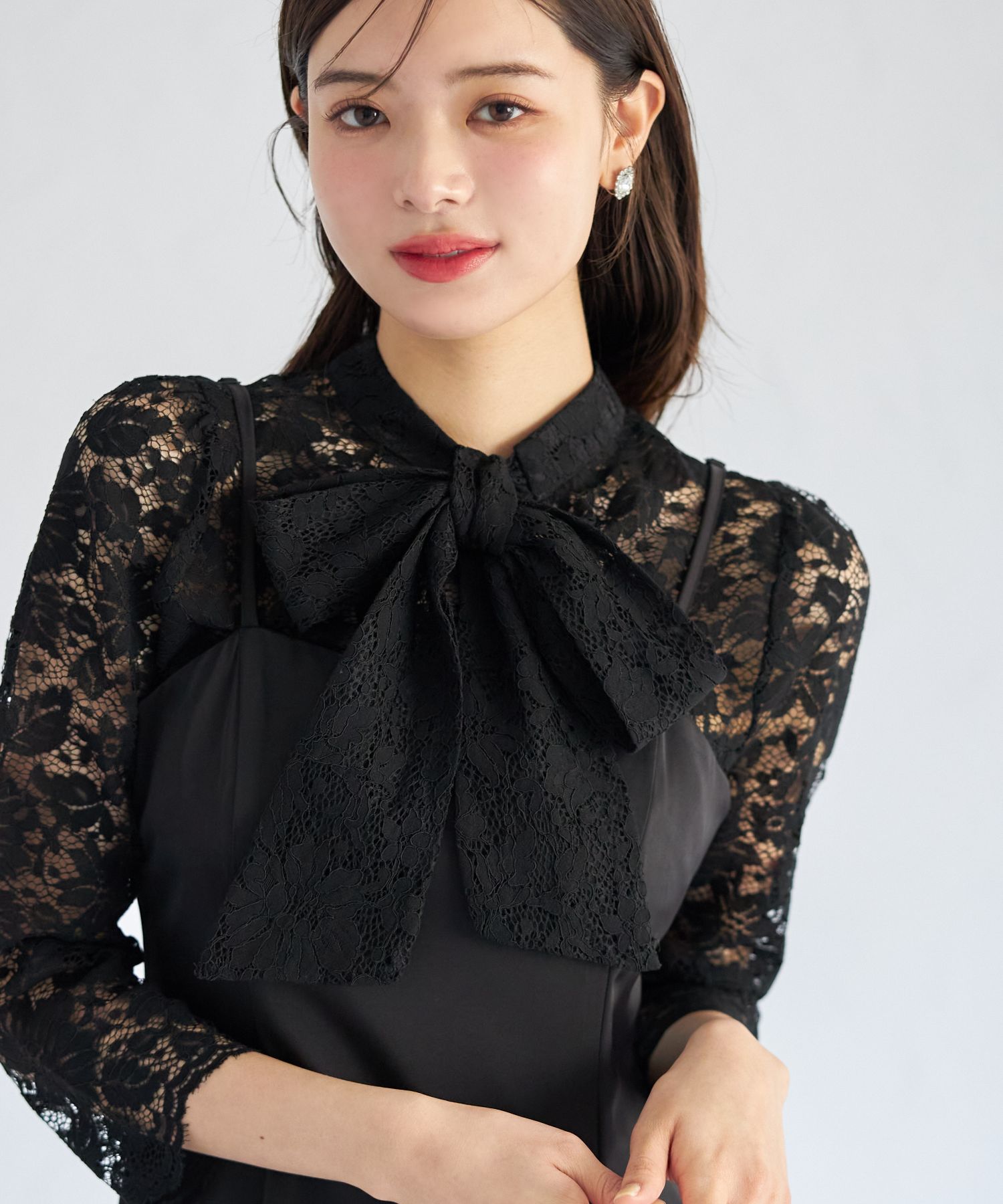 トッコクローゼット tocco closet マルチWAYボウタイリボン トッコクローゼット tocco closet マルチWAYボウタイリボン