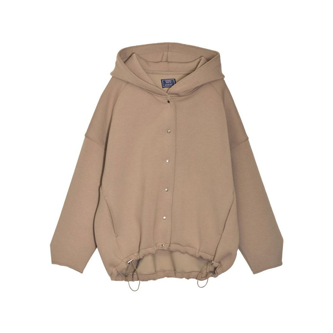 ボア生地 フード付きジャケット - エクリュ | ZARA Japan / 日本