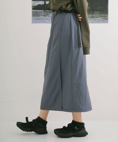 【大特価!!】 セール】『別注』GRAMICCI ナイロンフリースラップスカート スカート