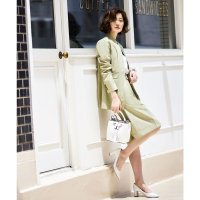 RUIRUE BOUTIQUE/ルイルエブティック RUIRUE BOUTIQUE リネンライクバミューダパンツセットアップスーツ2点セット/505168028