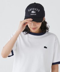 LACOSTE UNISEX/刺繍入り6方キャップ/505171148