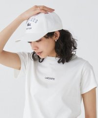 LACOSTE UNISEX/刺繍入り6方キャップ/505171148