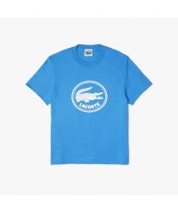 LACOSTE Mens/オーガニックコットン3DプリントクルーネックTシャツ/505172240