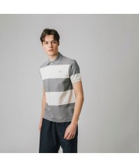 LACOSTE Mens/オリジナルメランジェボーダーポロシャツ/505172584