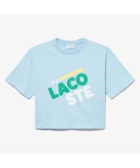LACOSTE/ラコステロゴプリントボクシーTシャツ/505172697