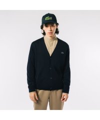 LACOSTE Mens/ウォッシャブルウールVネックニットカーディガン/505172849